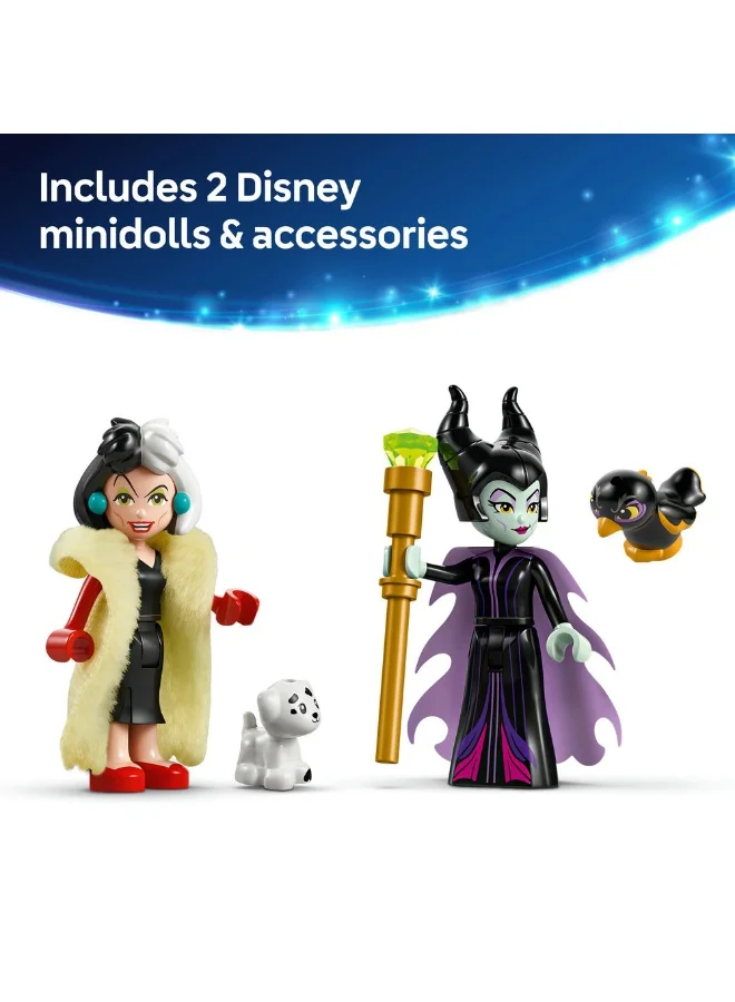 ليغو فساتين ماليفيسنت وكرويلا دي فيل 43262 من ليغو® Disney‎ Villains