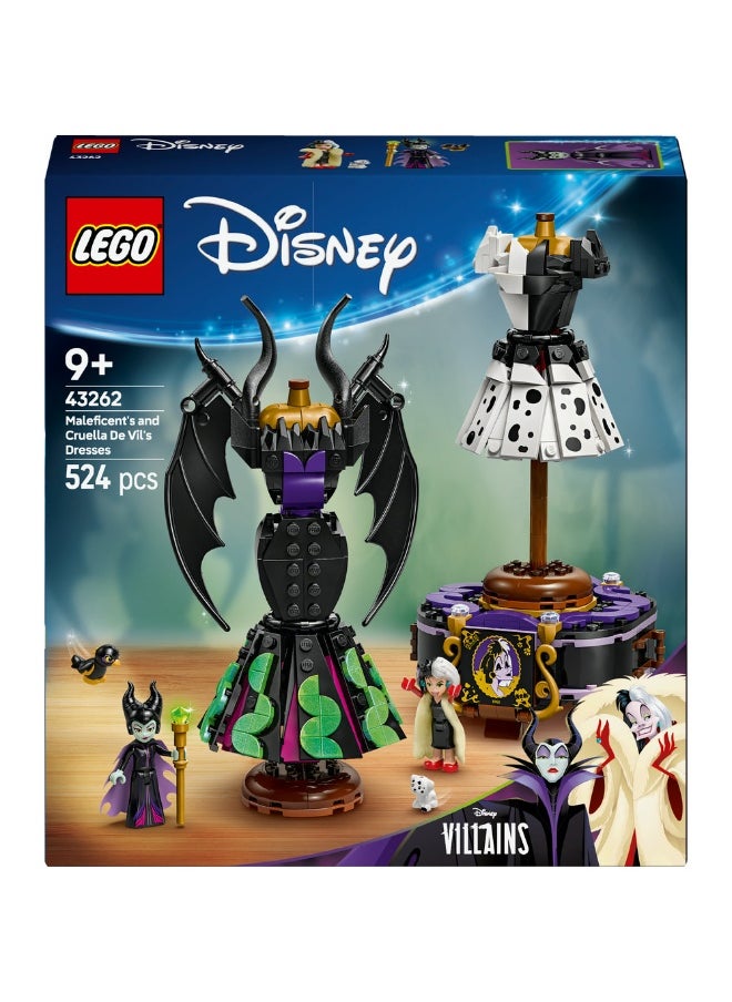 LEGO Disney Classic Maleficent'S And Cruella De Vil'S Dresses 43262 (524) Pieces  - Image 2