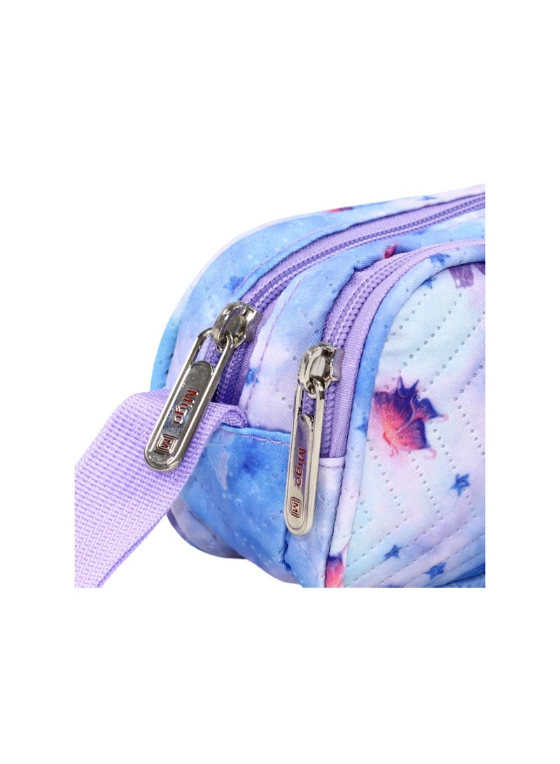 Migo Butterflies Pencil Case – Baby Blue - Image 3