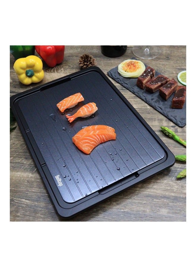 NIBEMINENT Fast Defrosting Tray Black 35.5x20.5x0.3cm - Image 2