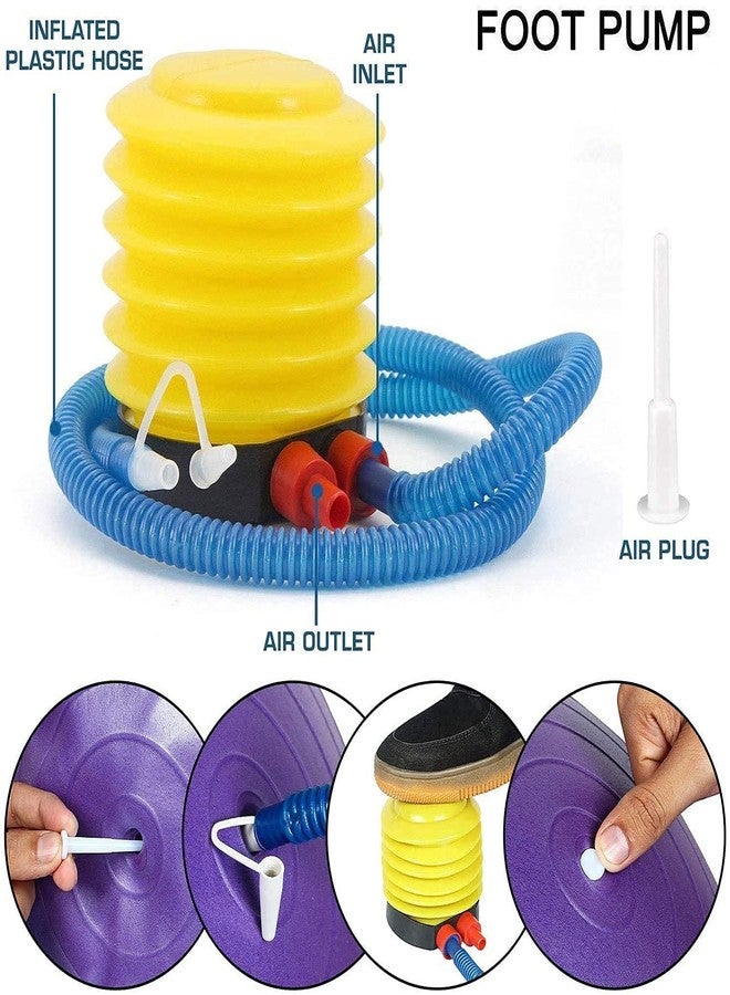 Sukhrup Rubber Hopping Hip Pity Jumping Hop Ball for Kids Ages 3-6 Year Hop-Pity Hop Ball Hopping Ball Bouncy Ball with Handles Sit & Bounce Kangaroo Bouncer Jumping Ball with Pump for Boys Girls - Image 5