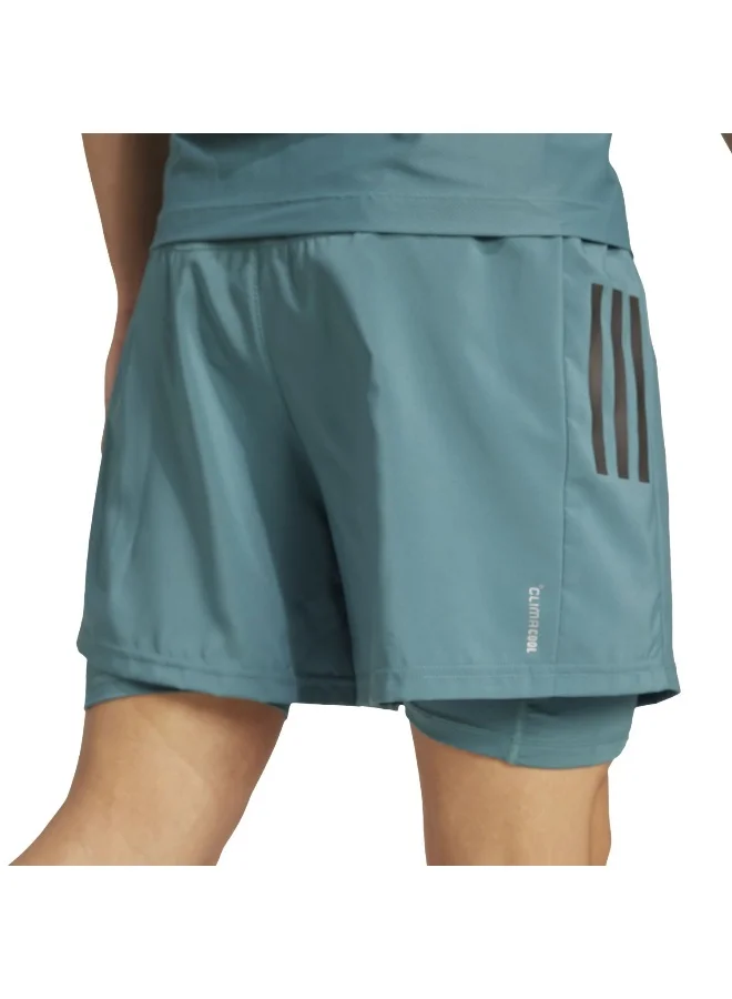 Adidas Otr B S 2In1 M Green Shorts (1/2) Shorts For Men