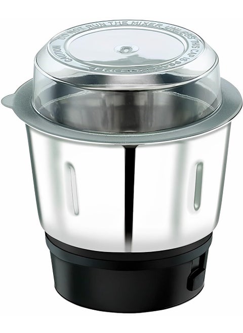 Stainless Steel Heavy Quality Chutney Jar for Precision Grinding 400 ml Suitable for All mixer Grinder Efficient Blade with Sharp Cutting Edge Pack Of 1