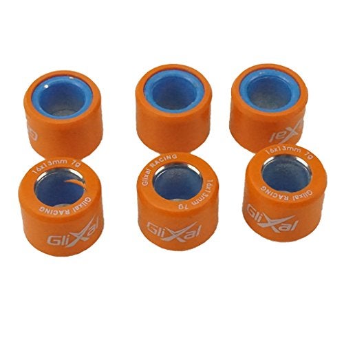 Glixal ATKS-04012 16X13mm High Performance Racing Variator Roller Weights Set 139QMB GY6 50cc - 100cc Scooter Moped ATV (7 gram) - Image 4