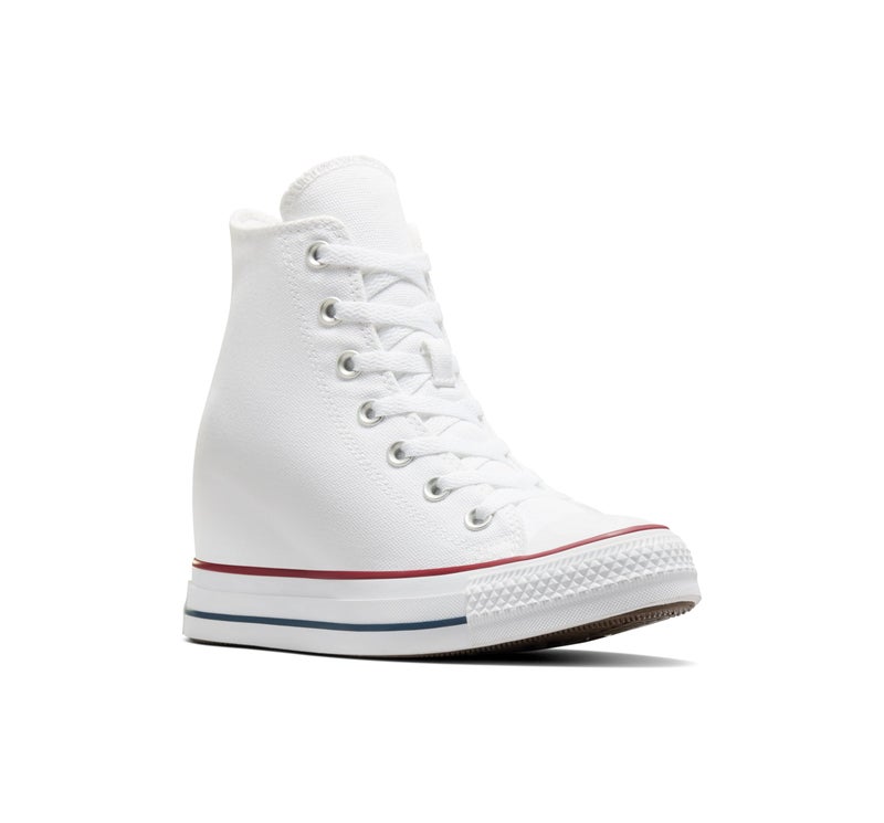 Converse Chuck Taylor All Star Wedge Platform (9.5 US Women) White - Image 4