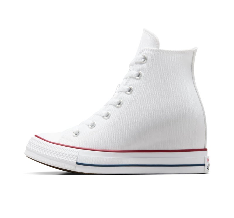 Converse Chuck Taylor All Star Wedge Platform (9.5 US Women) White - Image 3