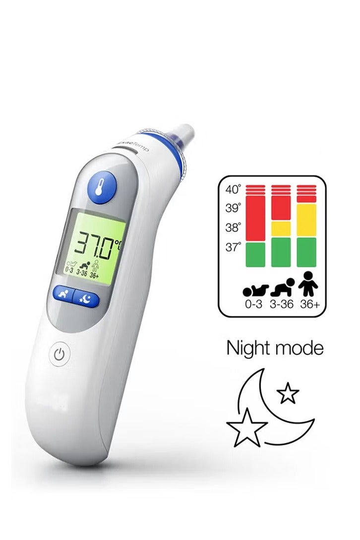 BRAUN THERMOSCAN 7 Ear Thermometer - Stability Indicator for Professional Accuracy, Digital Display, Baby and Infant Friendly - Image 1