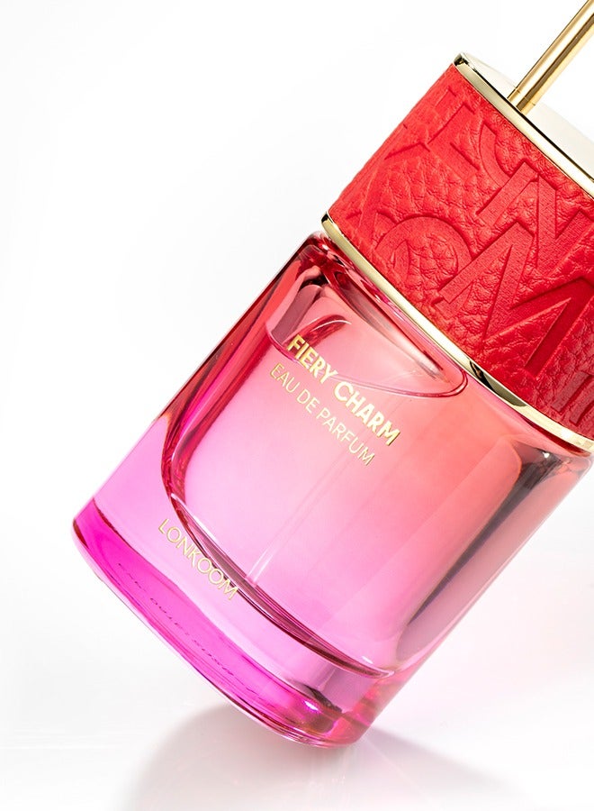 LONKOOM FIERY CHARM EDT For Women 50ML - Image 5
