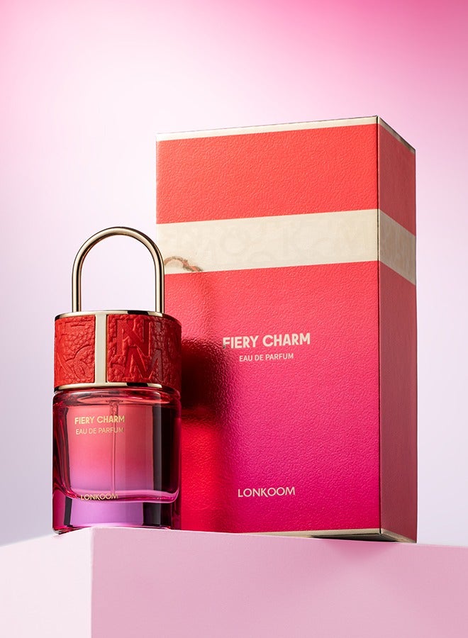 LONKOOM FIERY CHARM EDT For Women 50ML - Image 3