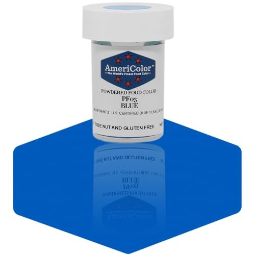Americolor Powder Food Color 3gm Blue - Image 1
