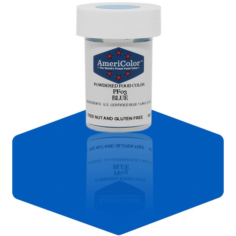 Americolor Powder Food Color 3gm Blue - Image 3