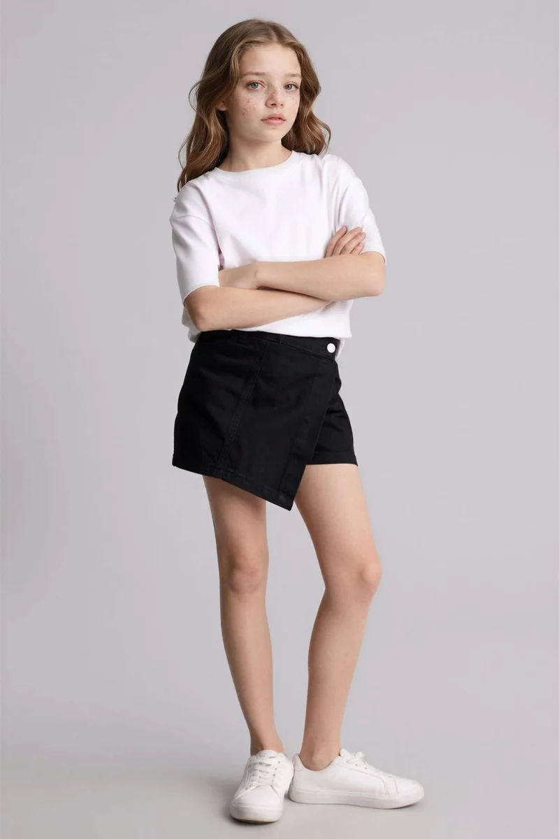 ديفاكتو Girl Denim Skort