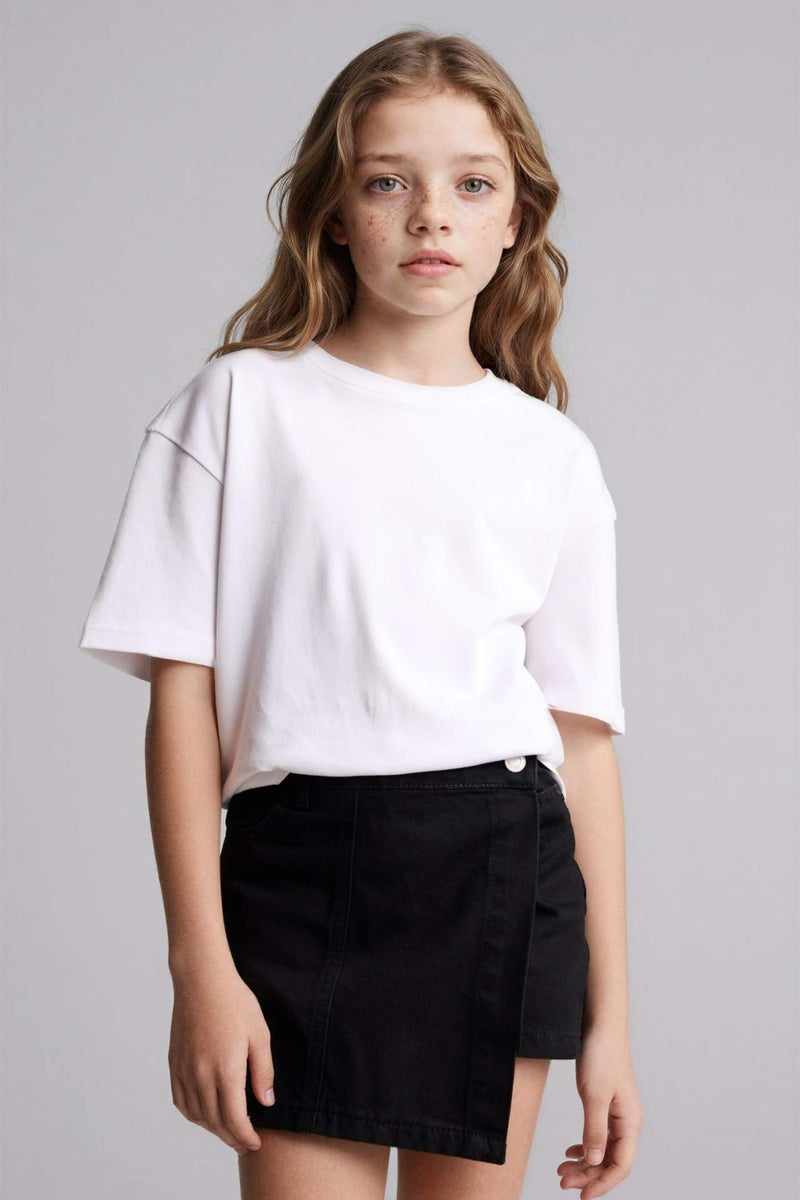 DeFacto Girl Denim Skort - Image 3