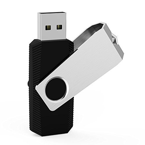Aiibe 8GB Flash Drive 5 Pack 8GB USB 2.0 Flash Drive Memory Stick Thumbdrives 5pcs (5 Mixed Color : Black Red Cyan Green Purple) - Image 2
