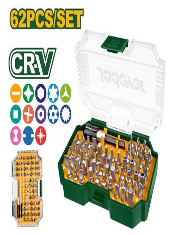 Jadever 62 Pcs Screwdriver Bits Set Jdbs3B62 - Image 1