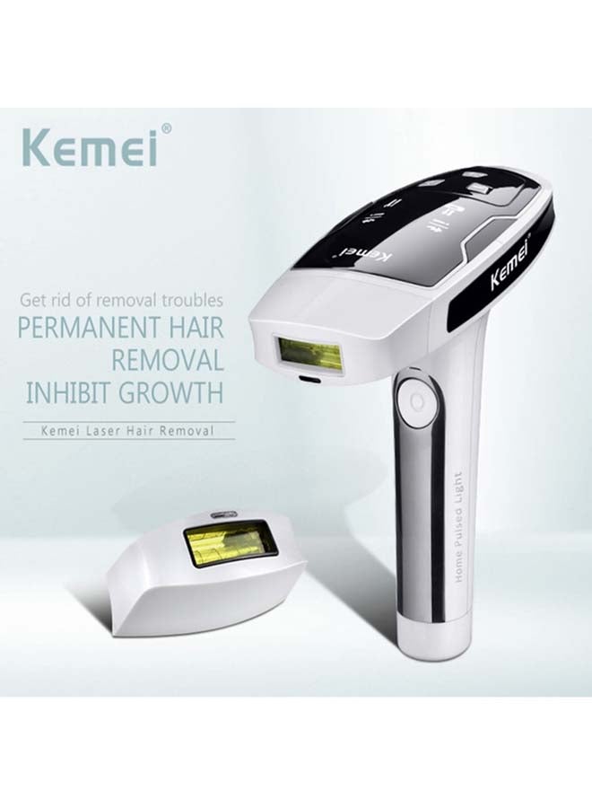 Kemei KM-6812 Photonic Laser Permanent Hair Remover White/Black - Image 2