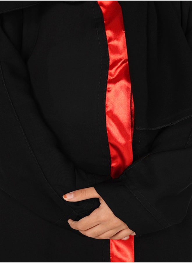 Ai'dah Abayas Casual Stylish Abaya With Sheila  - Image 5