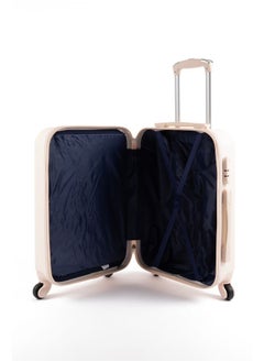 LIMRA Hardside 6 Piece Luggage Trolley Set Beige  - Image 5