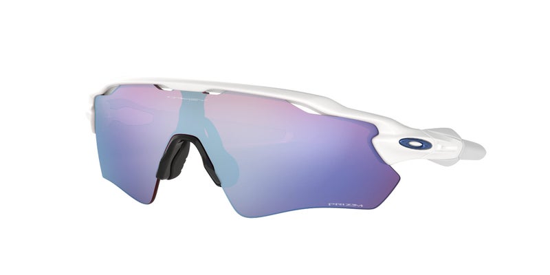 Oakley Men'S Oo9208 Radar Ev Path Rectangular Sunglasses  Polished White/Prizm Snow Sapphire Iridium  38 Mm - Image 1