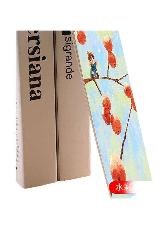 Jiaranheng Jiaran Heng Blank Bookmark Diy Card, Teacher'S Day Gift For Kindergarten Teachers, Elementary School Students' Handmade Class, Hand-Drawn Self-Made Xuan Paper Bookmark, Handmade Birthday Gift For Classmates And Teachers - Image 3