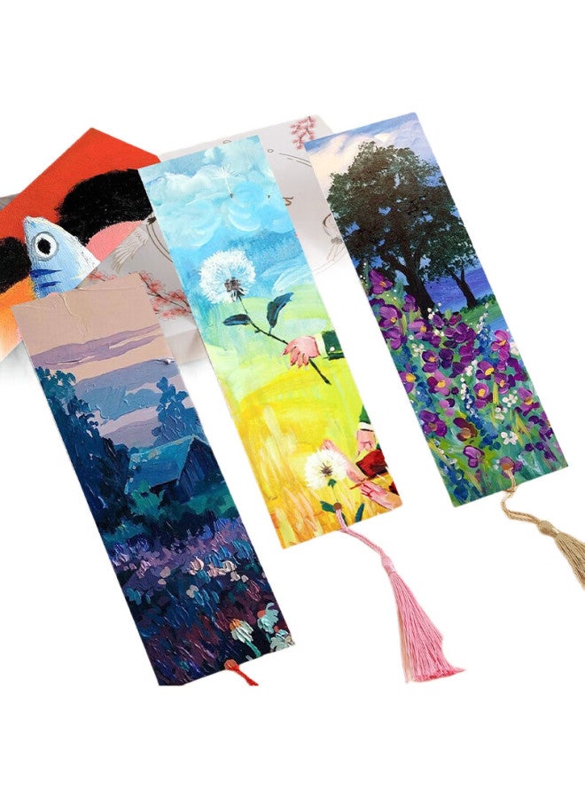 Jiaranheng Jiaran Heng Blank Bookmark Diy Card, Teacher'S Day Gift For Kindergarten Teachers, Elementary School Students' Handmade Class, Hand-Drawn Self-Made Xuan Paper Bookmark, Handmade Birthday Gift For Classmates And Teachers - Image 2