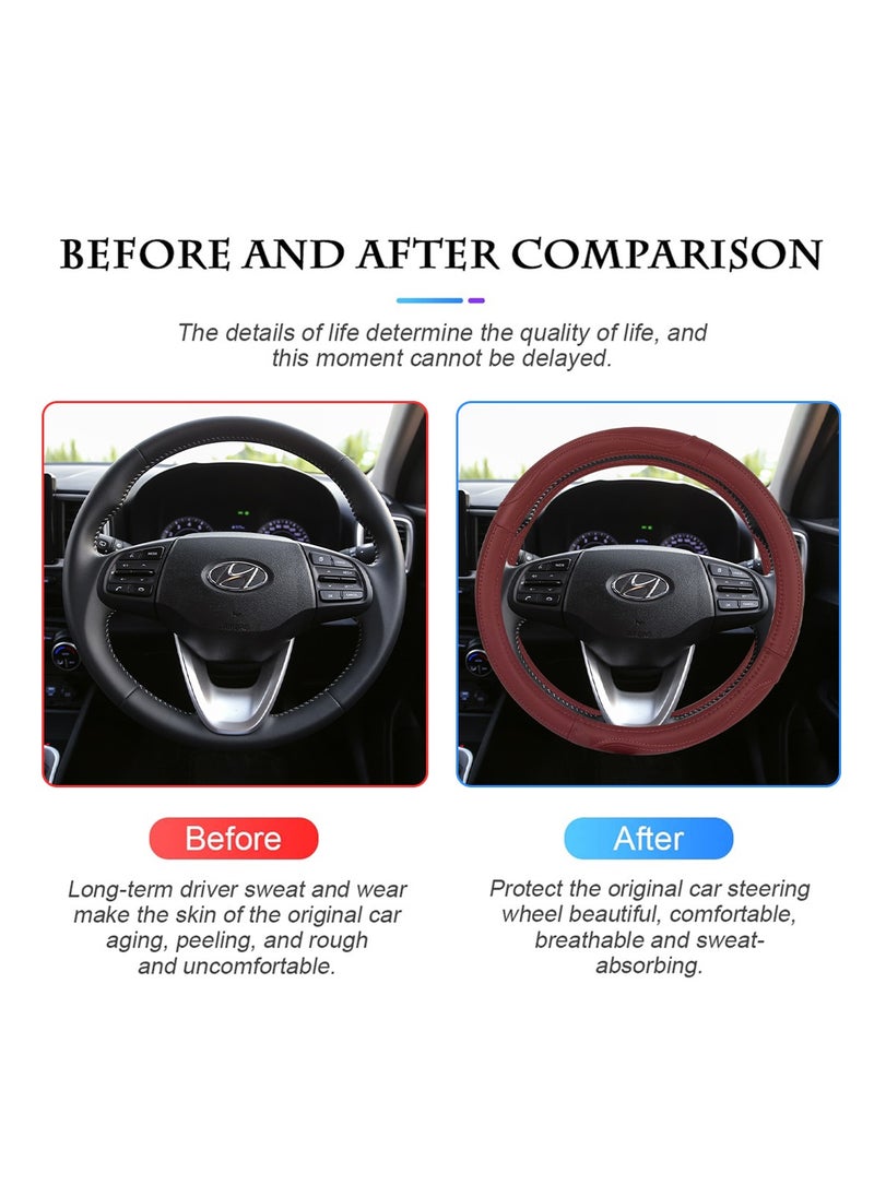 3XR - 3XR Car Steering Wheel Cover Decoration For Universal Cars Good Grip J2146 - Image 1