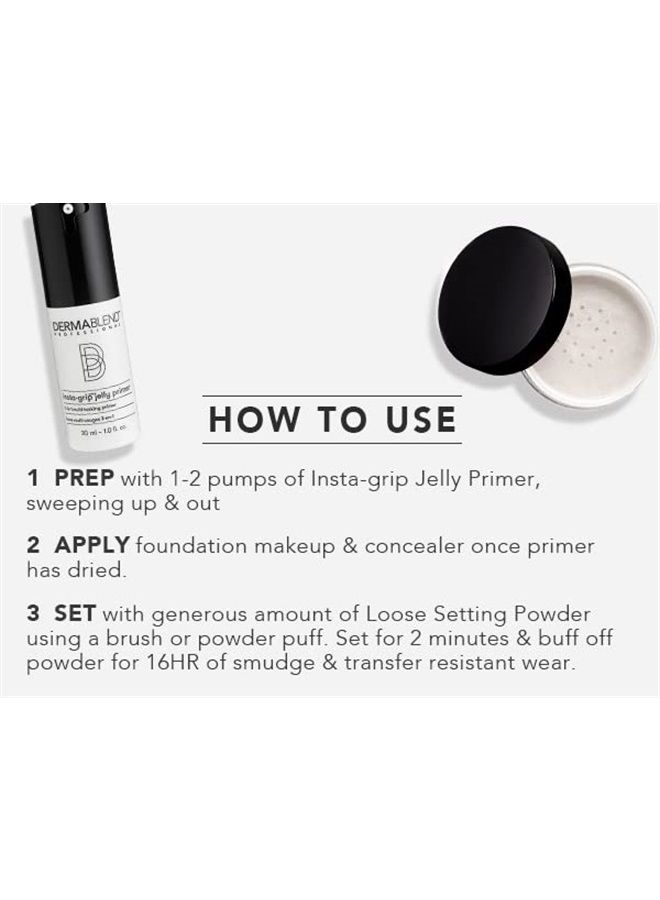 Dermablend Loose Setting Powder, Face Powder Makeup & Finishing Powder, Mattifying Finish and Shine Control - Image 3