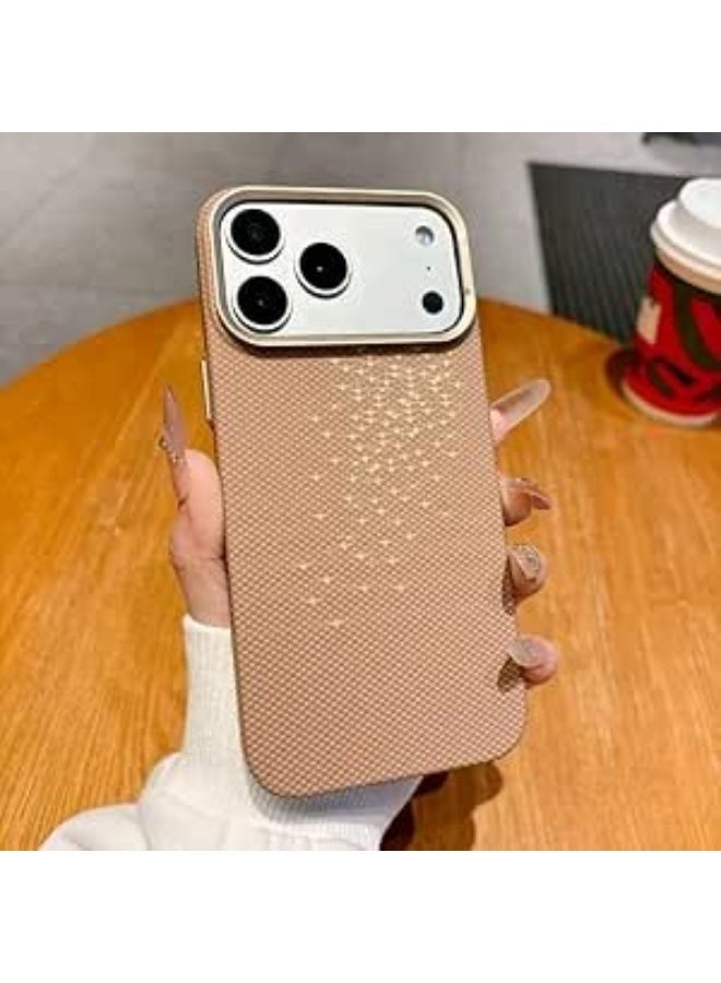 FIKRA جراب ألياف كربون كفلار ستايل 600D لهاتف iPhone 17 متوافق مع MagSafe تصميم فائق النحافة حماية عسكرية كاكي - Image 1