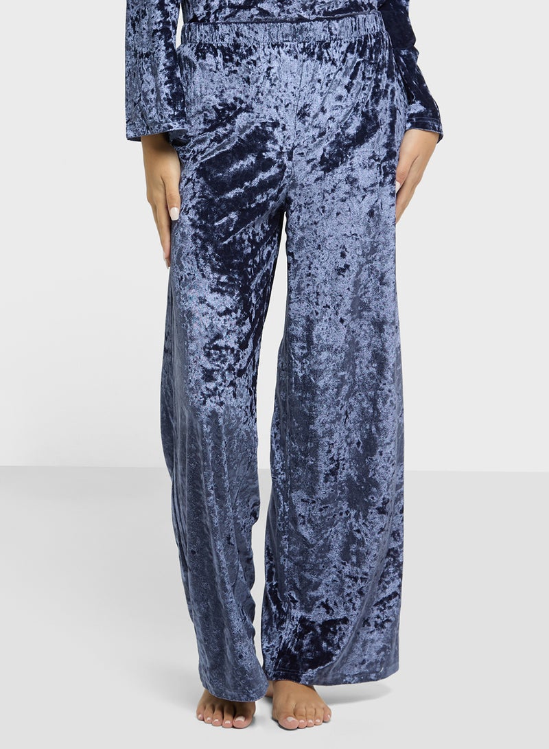 Ginger Velvet Oversize Shirt & Pant Co-ord Set - Image 4