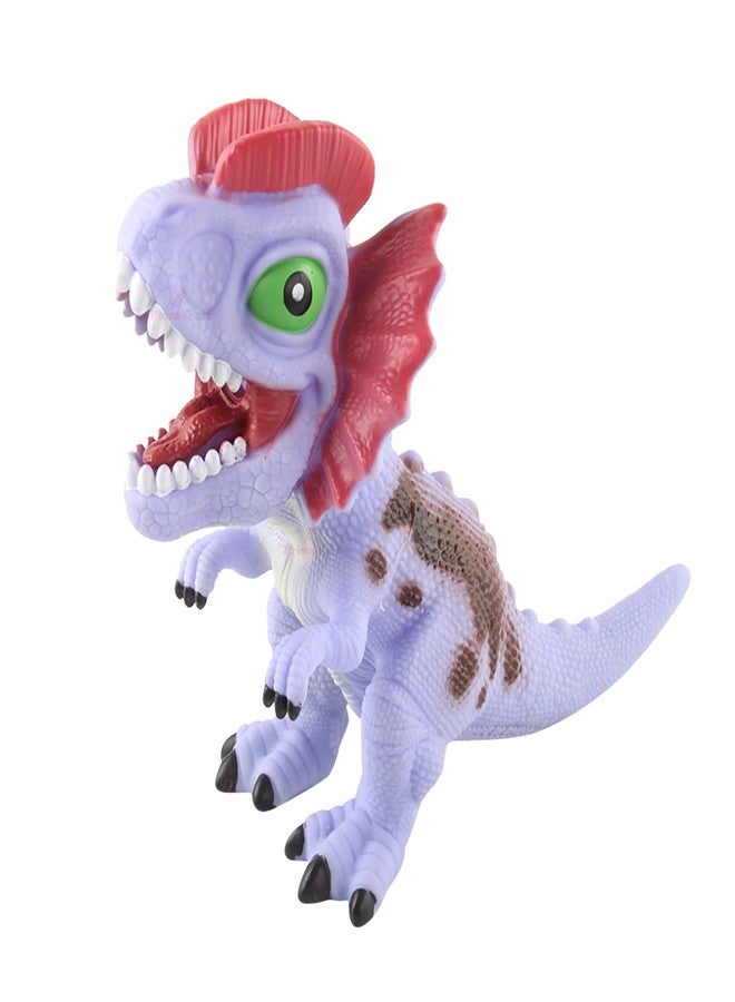 ROSEFAIR Dinosaur Figures Toys, Dinosaur Sound Playset Toy, Realistic Dinosaur Figurines for Boys, Girls, and Toddlers, Pack of 1 (Purple) - Image 1