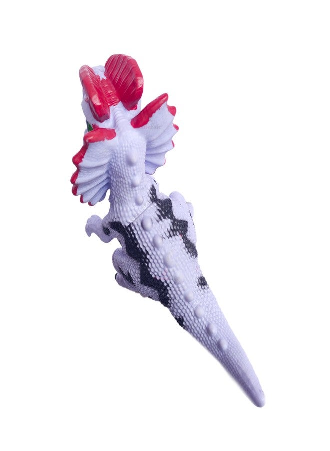 ROSEFAIR Dinosaur Figures Toys, Dinosaur Sound Playset Toy, Realistic Dinosaur Figurines for Boys, Girls, and Toddlers, Pack of 1 (Purple) - Image 2