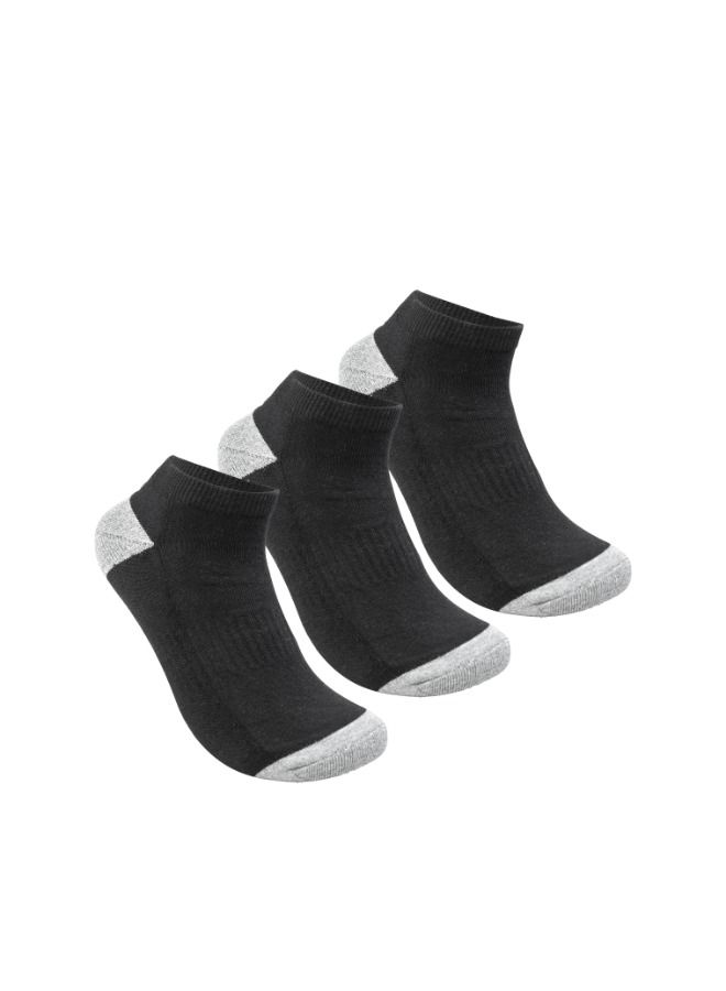 STITCH Men's Pack of 3 Half Terry Ankle Casual Socks