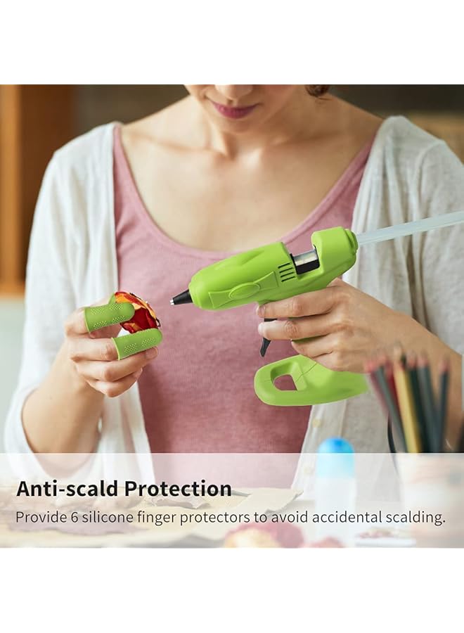 erorex Cordless Mini Hot Glue Gun Usb Rechargeable With 2600Mah Battery Includes 30 Glue Sticks Perfect For Diy Crafts Home Repairs And Decorations - Image 5