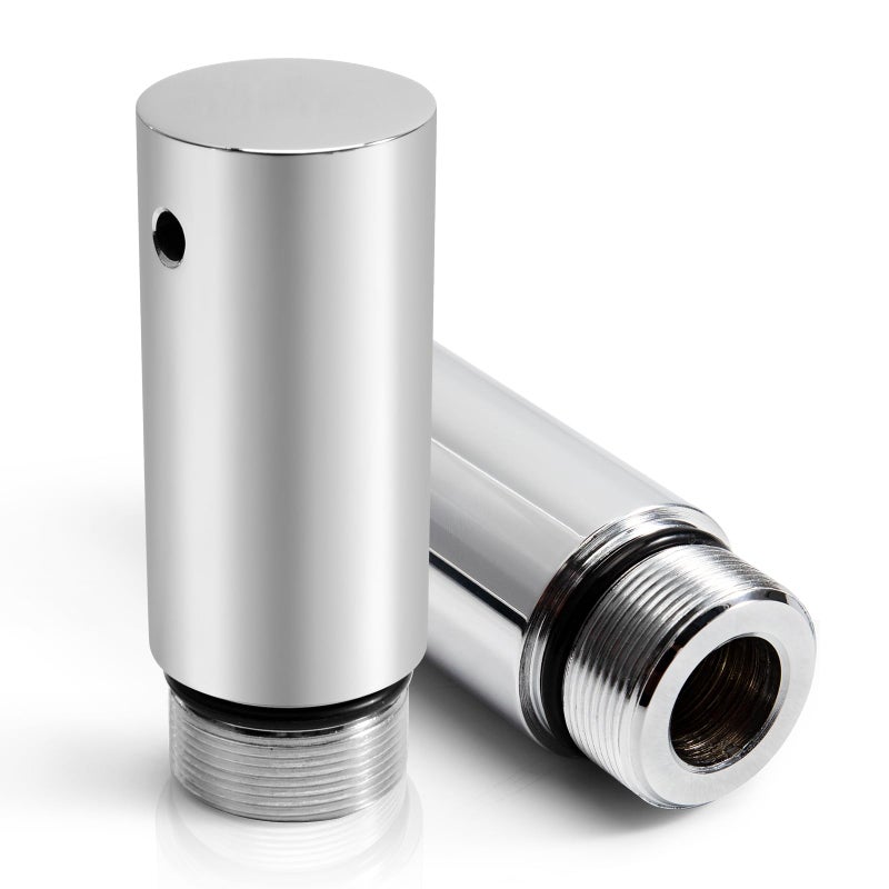 Eumti 39mm Fork Tube 3 Extension Kit Chrome Compatible With Harley Sportster 883 1200 XL Dyna Glide FXR