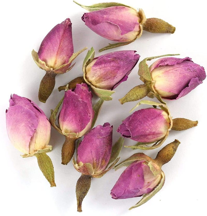 TooGet Organic Dried Pink Rose Buds - 4 OZ - Image 2