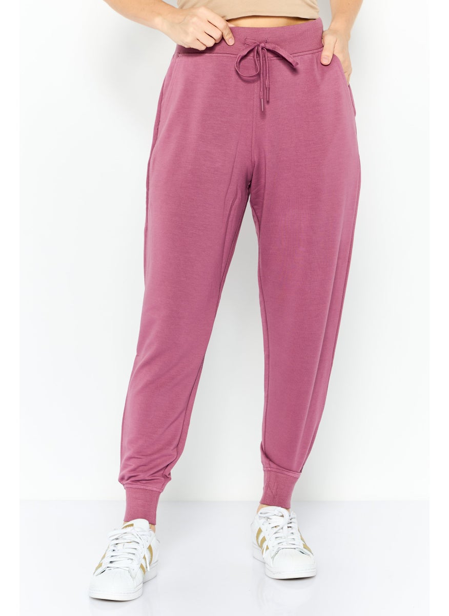 SKECHERS - Women Sportswear Fit Training Sweatpants, Purple - Image 1