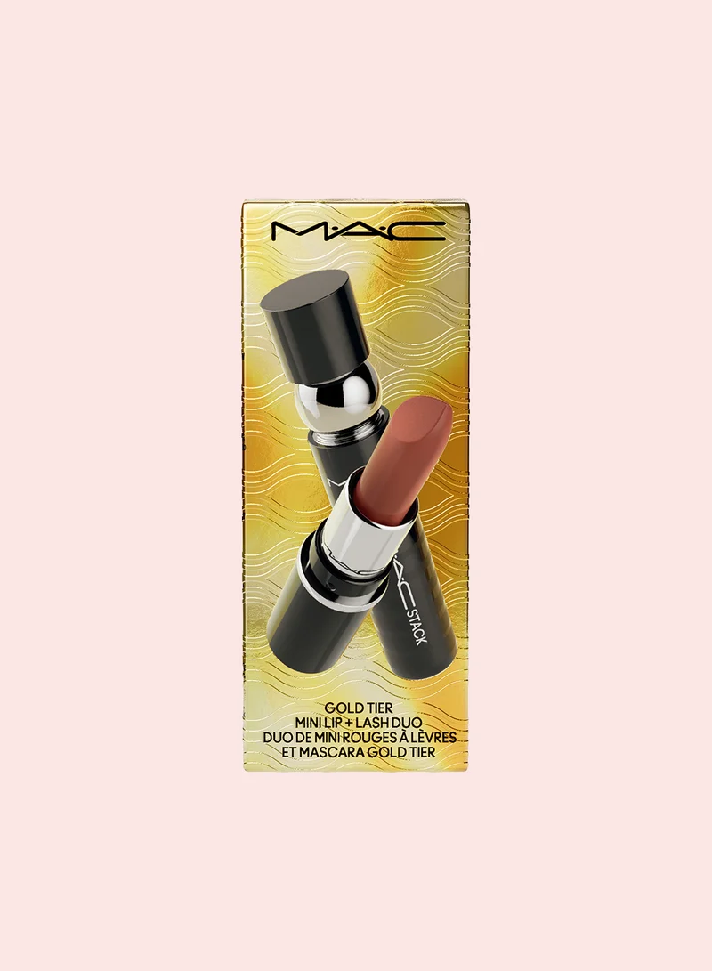 MAC Cosmetics Gold Tier Mini Lip & Lash Duo, Savings 27%