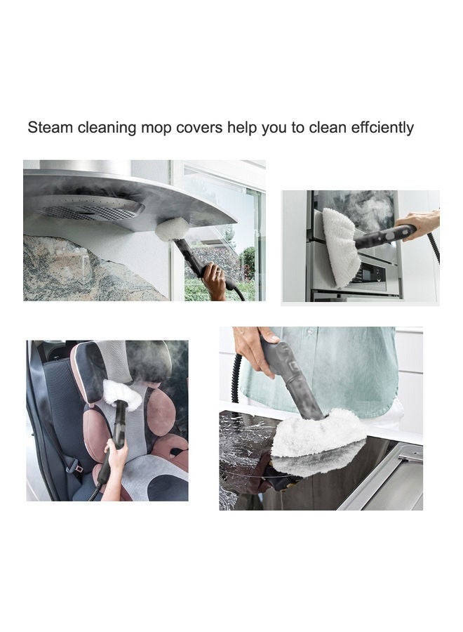 بيوينتي مجموعة قطع قماش بديلة مؤلّفة من 4 قطع لآلة كارشر SS-1942 أبيض - Image 4