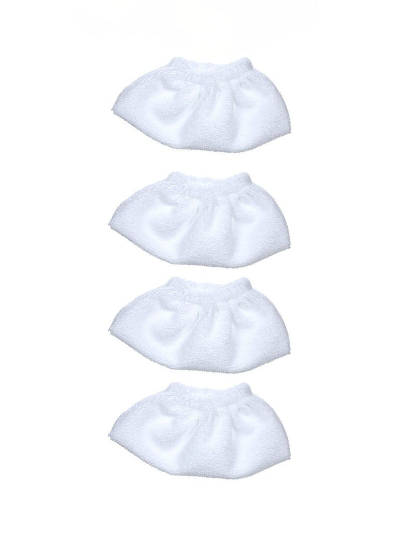 بيوينتي مجموعة قطع قماش بديلة مؤلّفة من 4 قطع لآلة كارشر SS-1942 أبيض - Image 1