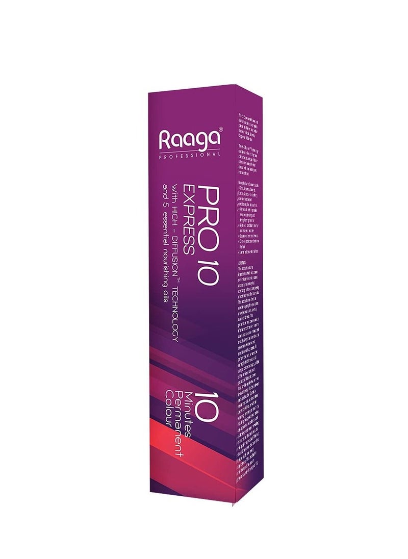 RAAGA PROFESSIONAL - Pro 10 Hair Color Dark Brown 3 90gm - Image 1