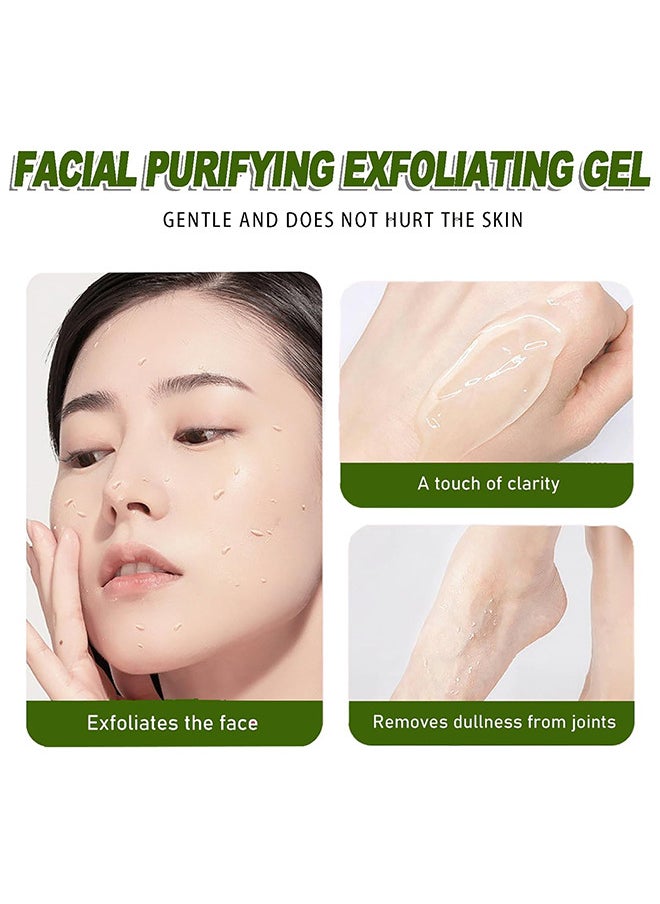 Acure - Brightening Facial Exfoliator Scrub 118ML, Removal Natural Organic Face Peeling Exfoliating Moisturizes Face Scrub Exfoliante Cream - Image 1