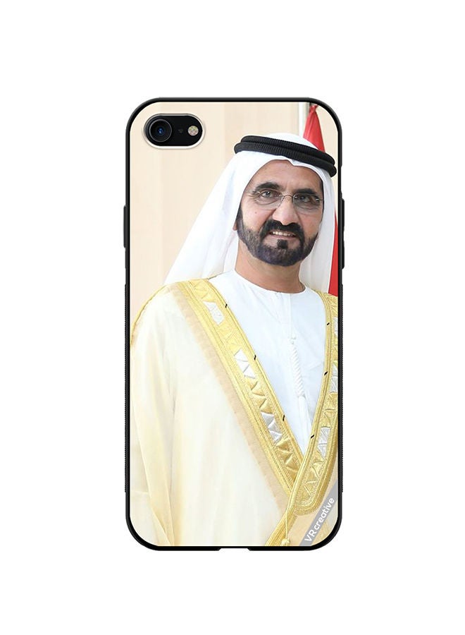 VR CREATIVE Protective Case Cover For Apple iPhone SE (2022) Sheikh Mohammed Bin Rashid Al Maktoum Design Multicolour - Image 1