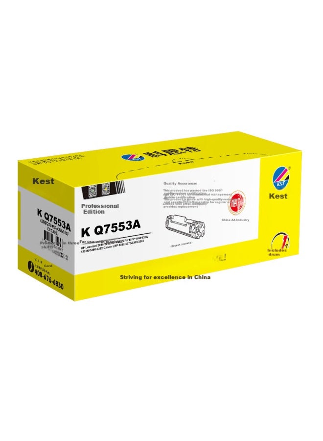 Kst K Q7553a Black Toner Cartridge For Hp Laserjet 2010/2015/2014/m2727nf Mfp/1160/1320/1320n, 3000 Pages, Professional Edition - Image 2