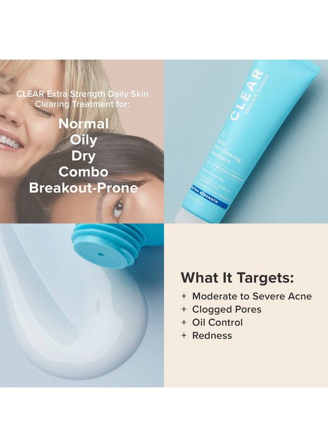 PAULA'S CHOICE علاج البشرة اليومي الواضح من باولا مع بيروكسيد البنزيل لعلاج حب الشباب والاحمرار 2.25 أونصة سائلة (قوة إضافية) - Image 5