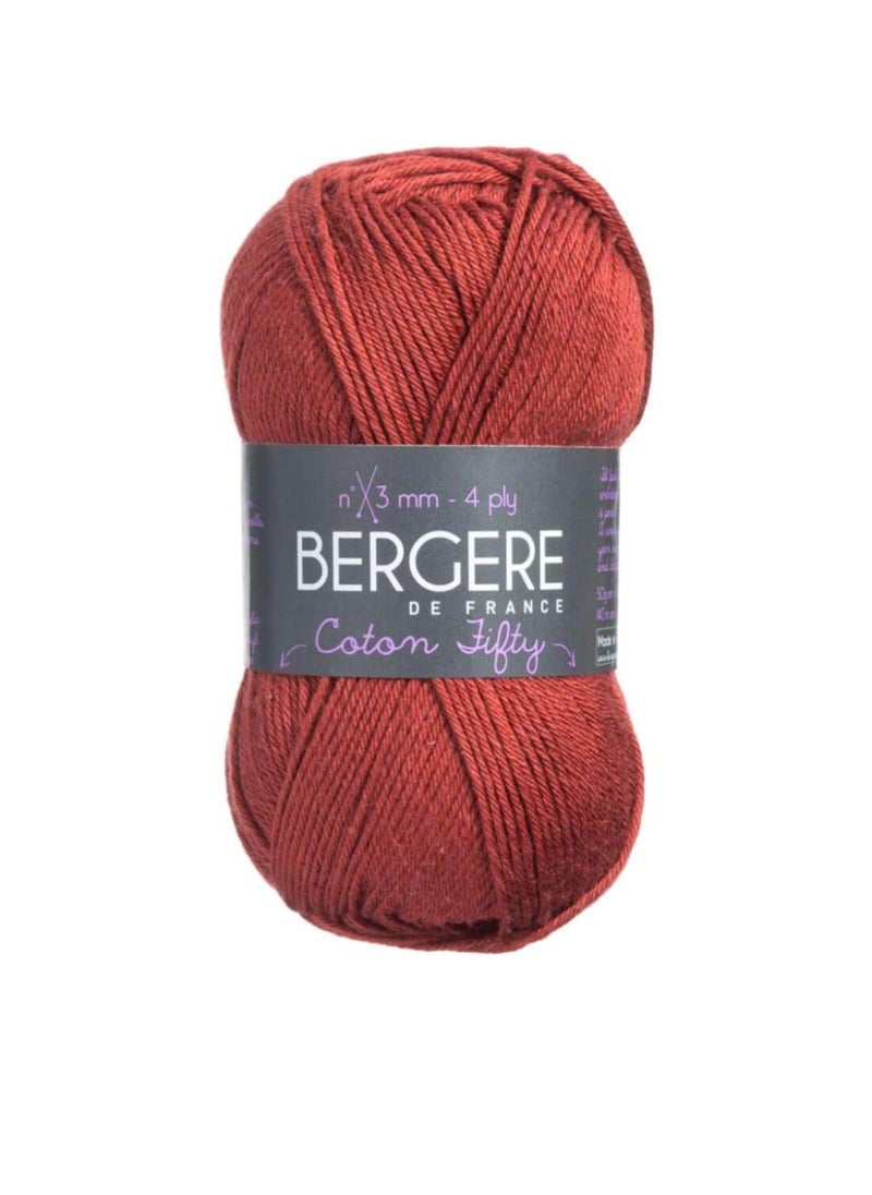 Bergere de France - Bergere De France Coton Fifty Yarn Auburn - Image 1