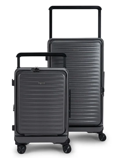 LIMRA Travel Bags From Limra Made Of PC , Consisting of Two Pieces , Size 20"-29" Inches, Grey Color