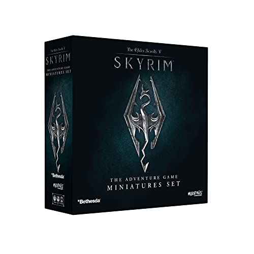Modiphius The Elder Scrolls V: Skyrim The Adventure Game Miniatures Upgrade Set - Dungeon Crawling Strategy with Tabletop Miniatures for Kids & Adults, Ages 14+,1-4 Players, 60-120 Minute Playtime - Image 1