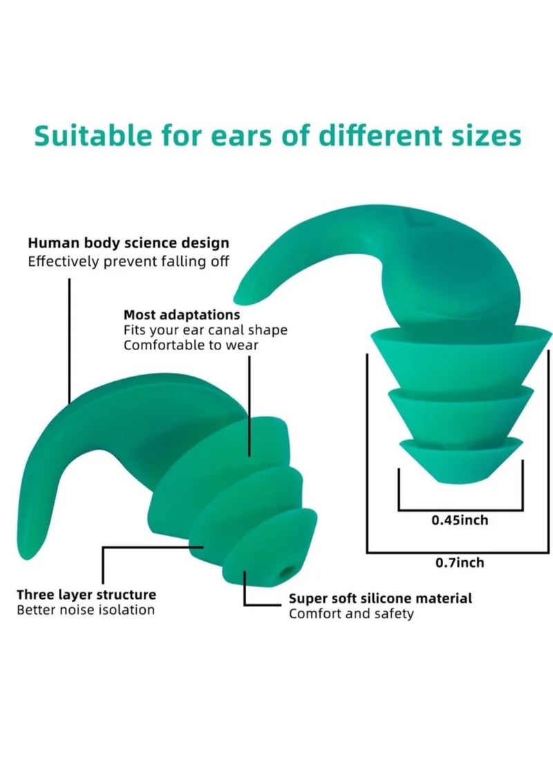 Generic - Ear Plugs for Sleeping Noise Cancelling, 3 Pairs of 41dB NRR Earplugs, Anti-Shedding Design, for Sleep, Noise Sensitivity, and Flight - Image 1