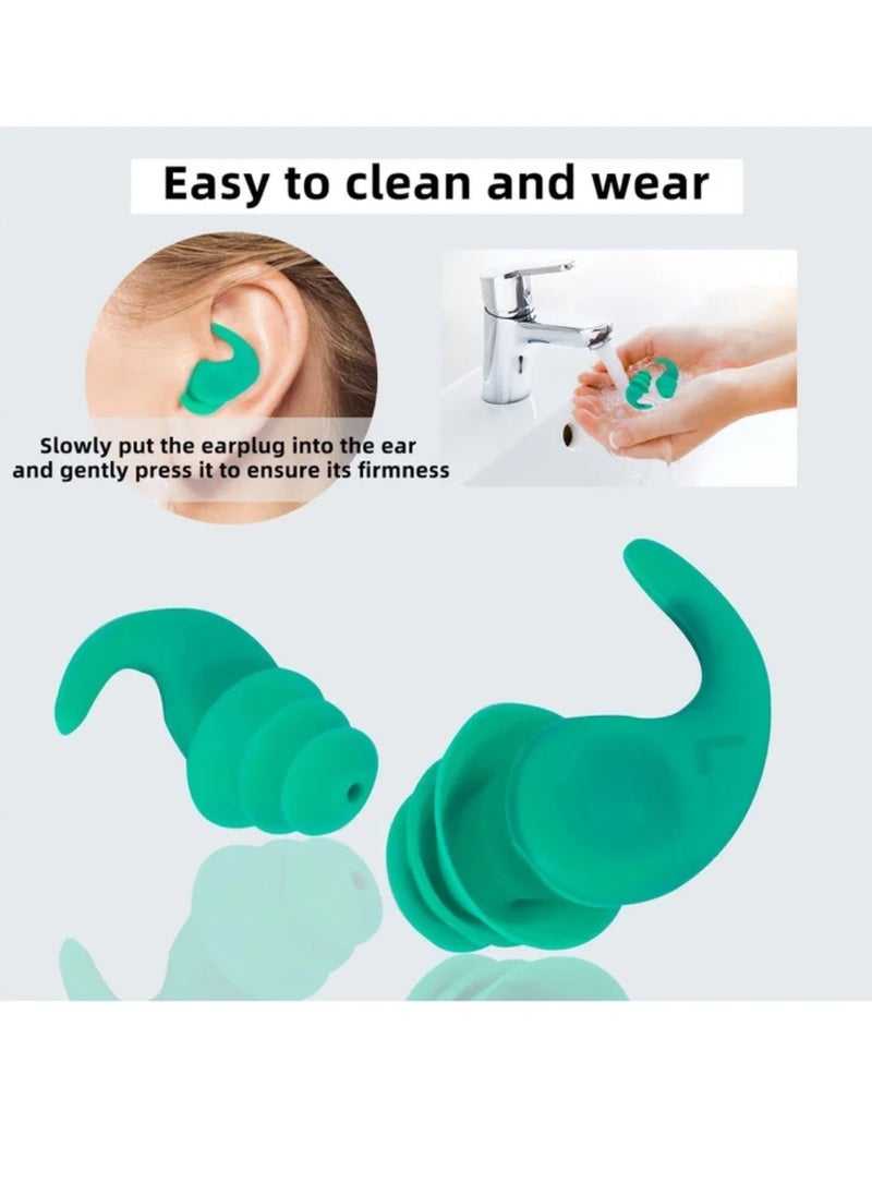 Generic - Ear Plugs for Sleeping Noise Cancelling, 3 Pairs of 41dB NRR Earplugs, Anti-Shedding Design, for Sleep, Noise Sensitivity, and Flight - Image 1