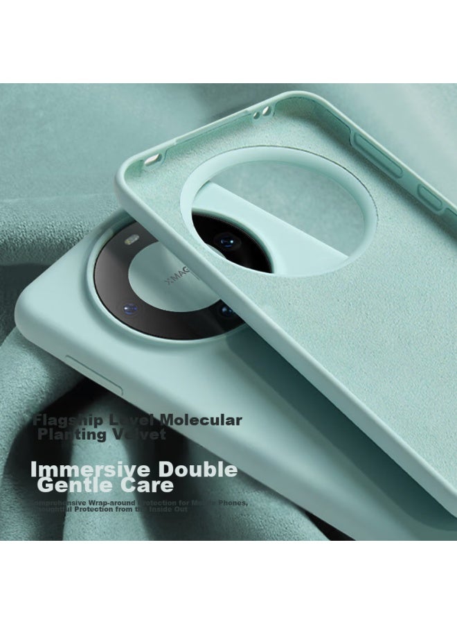 WP W&p Compatible With Huawei Mate60 Pro Phone Case, Real Liquid Silicone Mate60 Pro/60 Pro+ Protective Cover, Full Protection, Shockproof, Light Luxury, Skin-friendly, For Men And Women, Wp - Image 3